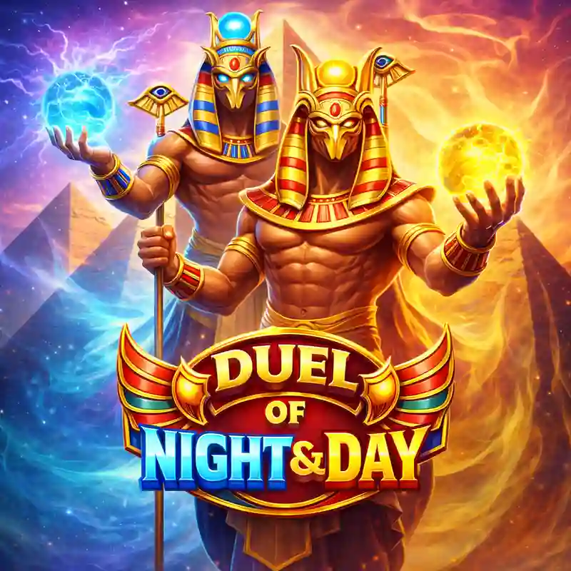 Duel of Night & Day slot game interface at kkkjl casino